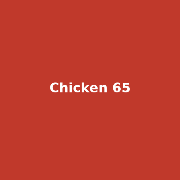 Chicken 65