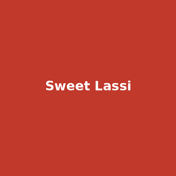 Sweet Lassi