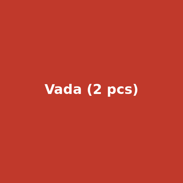 Vada (2 pcs)