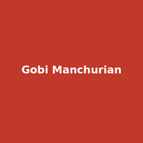 Gobi Manchurian