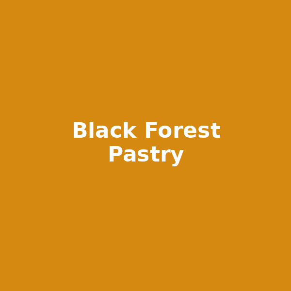Black Forest Pastry
