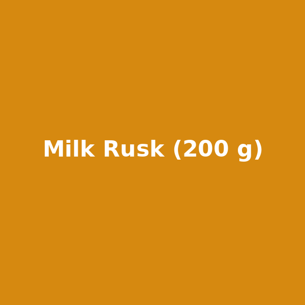 Milk Rusk (200 g)