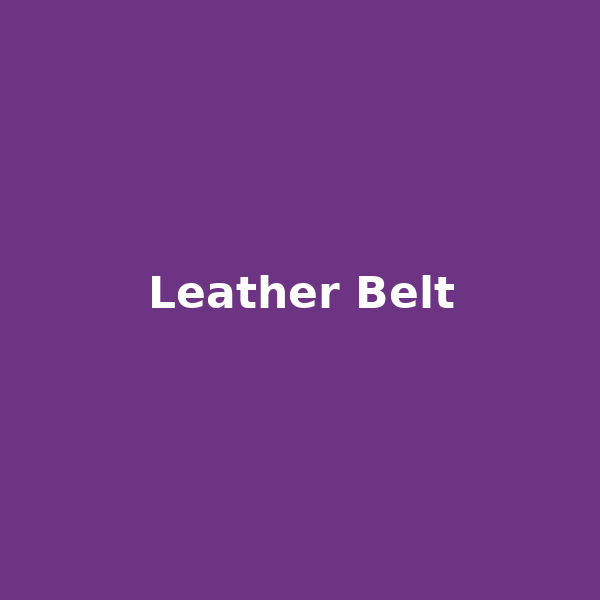 Leather Belt