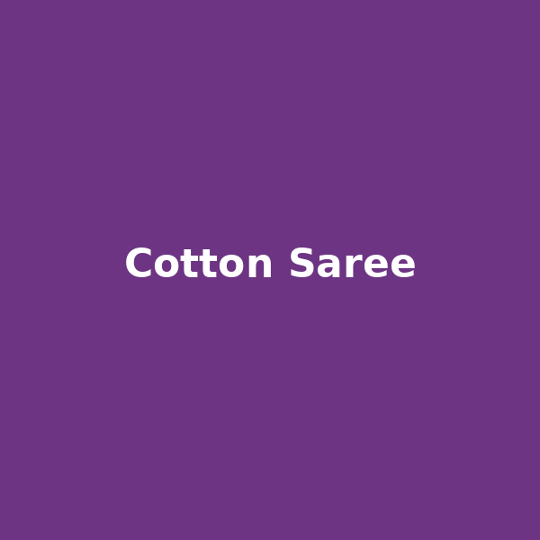 Cotton Saree
