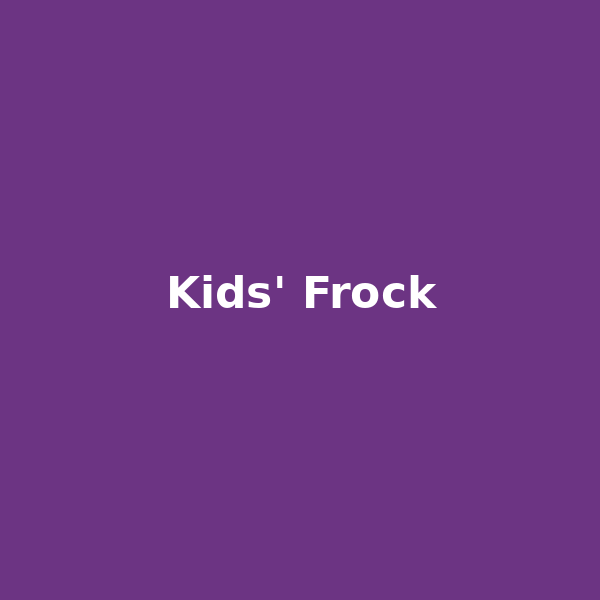 Kids' Frock